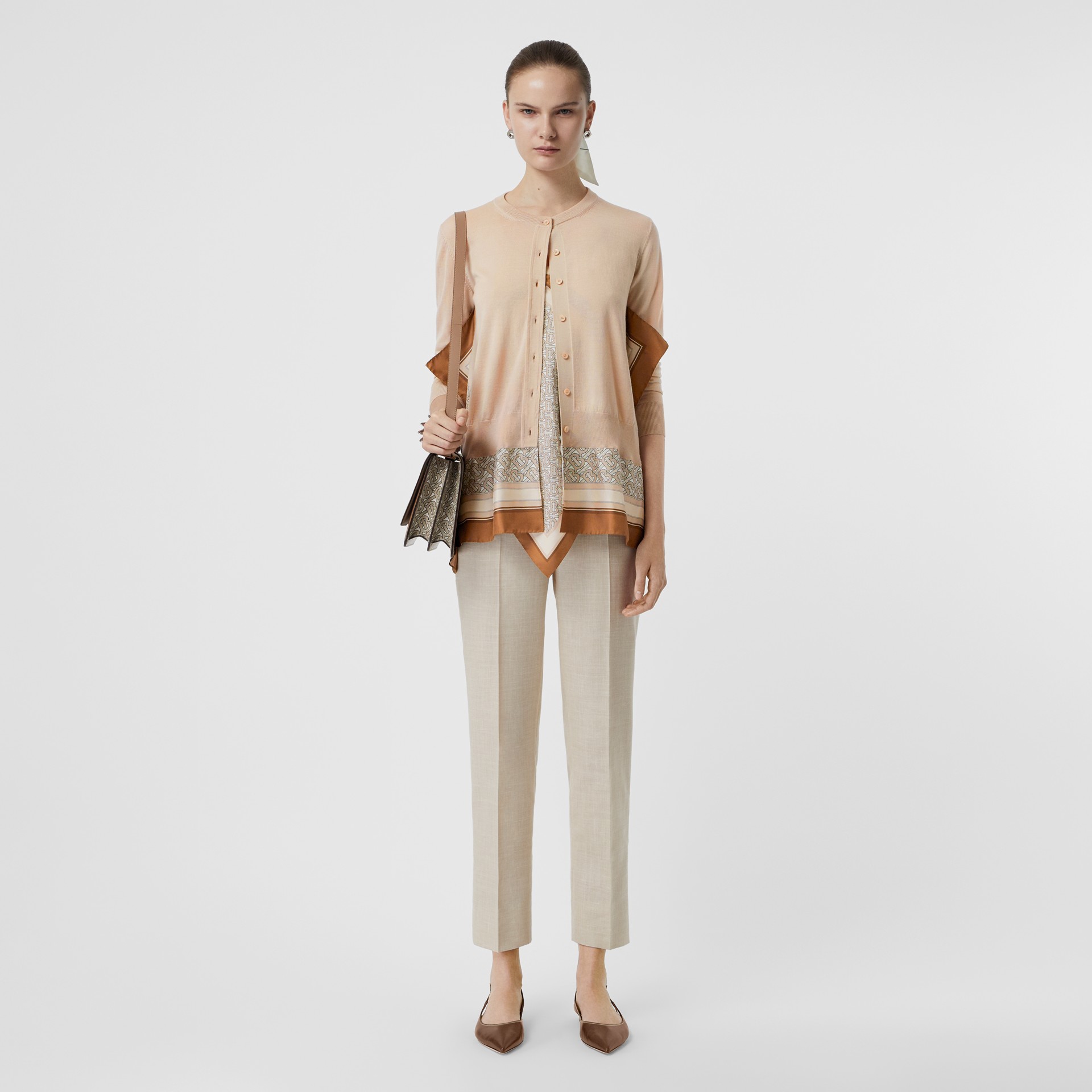 burberry slingback flats