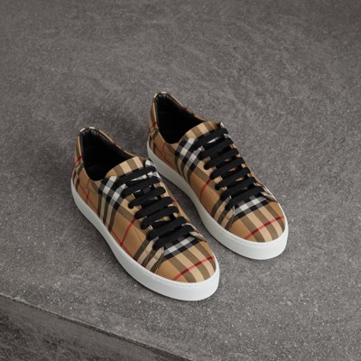 female burberry sneakers