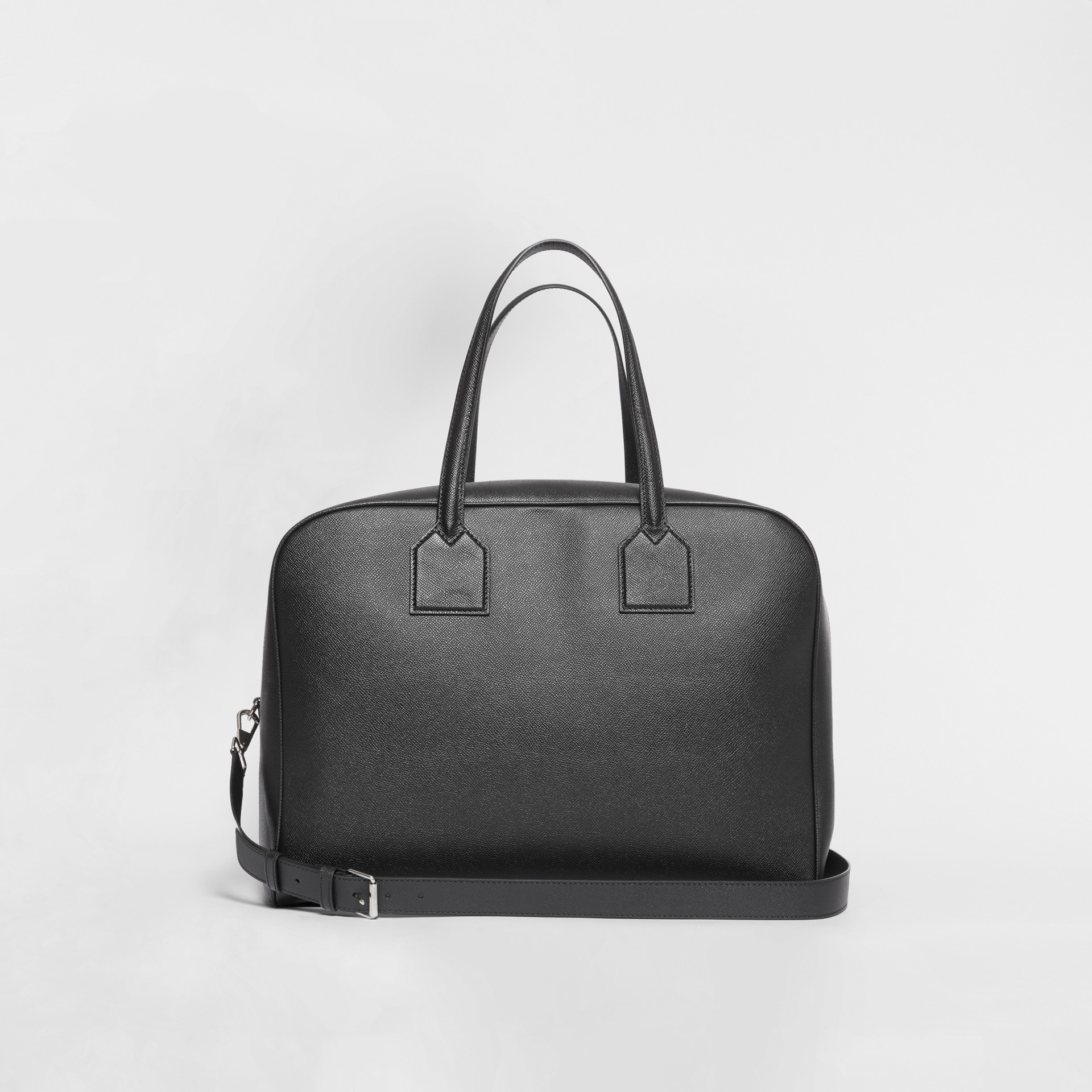 Large Leather Cube Bag in Black | Burberry United States